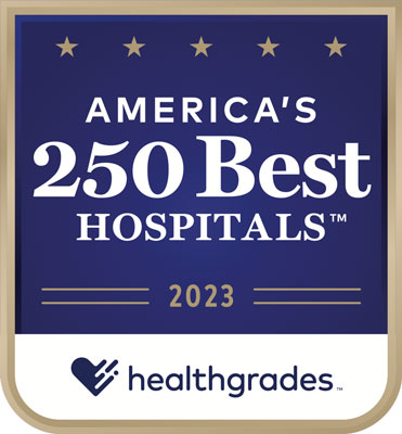 Healthgrades America's Best 250 Hospitals Award 2023